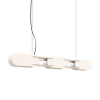 LED Pendelleuchte dimmbar Push-DIM Beige 4000K L:91 cm