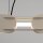 LED Pendelleuchte dimmbar Push-DIM Beige 4000K L:91 cm