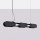 LED Pendelleuchte dimmbar Push-DIM 3000K 91 cm Schwarz