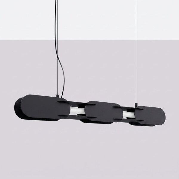 LED Hängelampe dimmbar Push-DIM 4000K L:91 cm Stahl