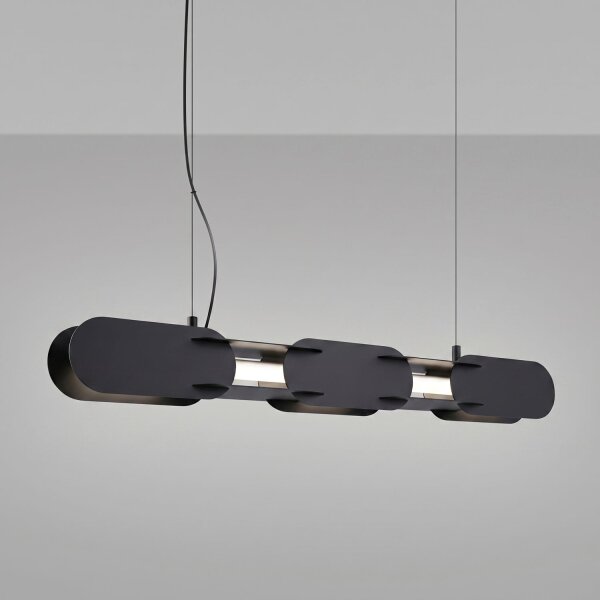 LED Hängelampe dimmbar Push-DIM 4000K L:91 cm Stahl