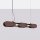 LED Hängelampe dimmbar Push-DIM Braun 3000K L:91 cm