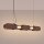 LED Hängelampe dimmbar Push-DIM Braun 3000K L:91 cm
