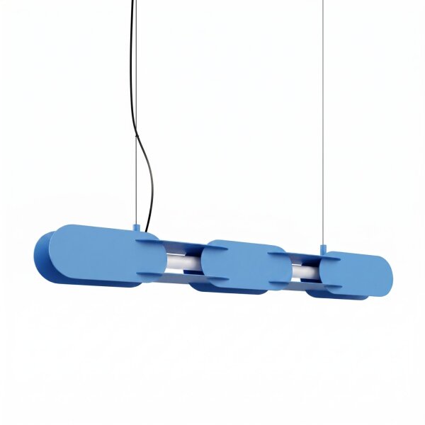 LED Hängelampe dimmbar Hellblau Modern 3000K L:91 cm