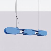 LED Pendelleuchte dimmbar Hellblau 4000K L:91 cm Modern