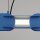 LED Pendelleuchte dimmbar Hellblau 4000K L:91 cm Modern