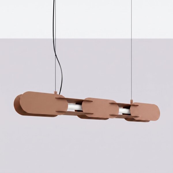 LED Pendelleuchte dimmbar Push-DIM Mokka 3000K L:91 cm
