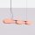 LED Pendelleuchte dimmbar Pfirsich 4000K L:91 cm Modern