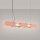 LED Pendelleuchte dimmbar Pfirsich 4000K L:91 cm Modern