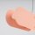 LED Pendelleuchte dimmbar Pfirsich 4000K L:91 cm Modern
