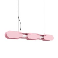 LED H&auml;ngelampe dimmbar Push-DIM Pink 3000K L:91 cm