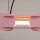 LED Hängelampe dimmbar Push-DIM Pink 3000K L:91 cm
