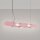 LED Pendelleuchte dimmbar Push-DIM Pink 4000K L:91 cm