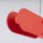 LED Hängelampe dimmbar Push-DIM Rot Stahl 4000K L:91 cm