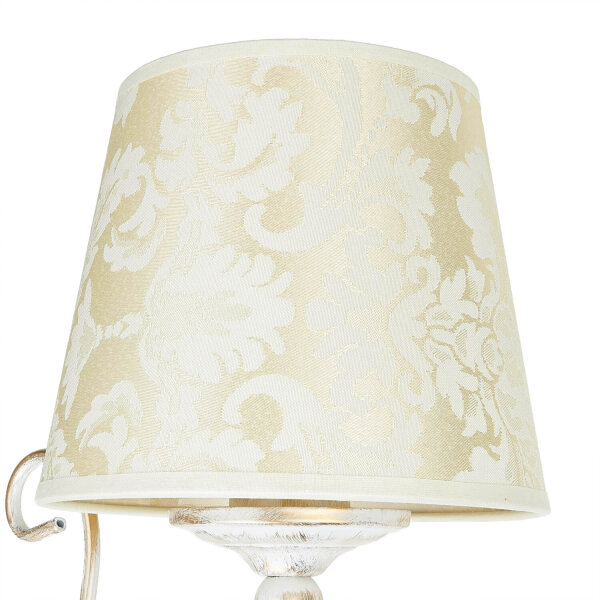 Applique murale shabby motif baroque GANARA