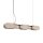 LED Hängelampe dimmbar Push-DIM Taupe 4000K L:91 cm