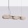 LED Hängelampe dimmbar Push-DIM Taupe 4000K L:91 cm