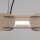LED Hängelampe dimmbar Push-DIM Taupe 4000K L:91 cm
