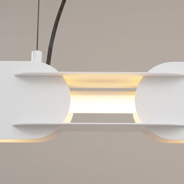 LED Hängelampe dimmbar Push-DIM Weiß 3000K L:91 cm