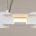 LED Hängelampe dimmbar Push-DIM Weiß 3000K L:91 cm