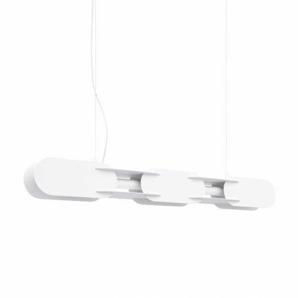 LED Pendelleuchte dimmbar Push-DIM Weiß 4000K L:91 cm