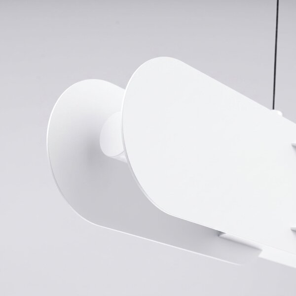 LED Pendelleuchte dimmbar Push-DIM Weiß 4000K L:91 cm