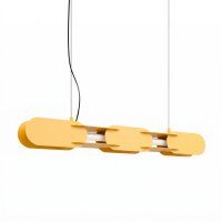 LED Pendelleuchte dimmbar Push-DIM Gelb 3000K L:91 cm