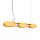 LED Pendelleuchte dimmbar Push-DIM Gelb 3000K L:91 cm