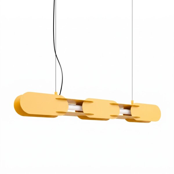 LED Hängelampe dimmbar Push-DIM Gelb 4000K L:91 cm