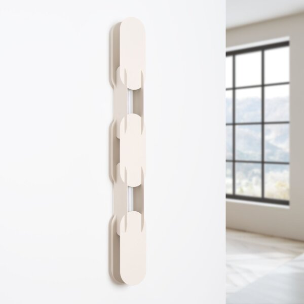 LED Wandleuchte dimmbar Push-DIM Beige 3000K H:91 cm