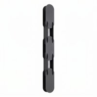 LED Wandlampe dimmbar Push-DIM Schwarz 4000K H:91 cm