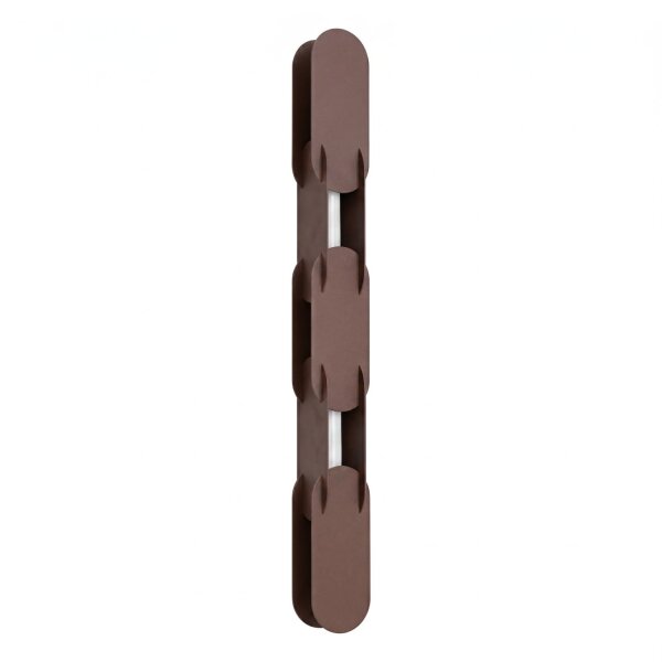 LED Wandlampe dimmbar Push-DIM Braun 3000K H:91 cm