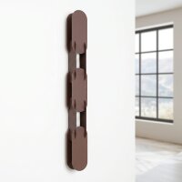 LED Wandleuchte dimmbar Push-DIM Braun 4000K H:91 cm