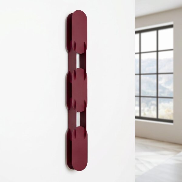 LED Wandlampe dimmbar Push-DIM Burgund 4000K H:91 cm