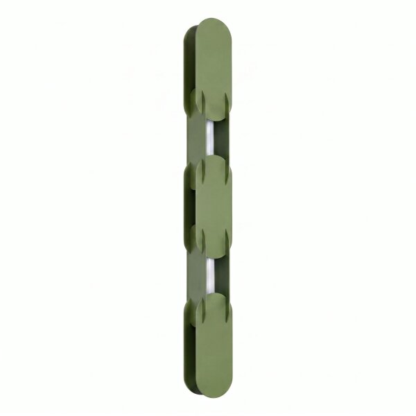 LED Wandleuchte dimmbar Push-DIM Olivgrün 4000K H:91 cm