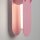 LED Wandleuchte dimmbar Push-DIM Pink 4000K H:91 cm