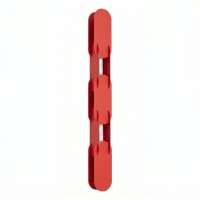 LED Wandleuchte dimmbar Push-DIM Rot 3000K H:91 cm