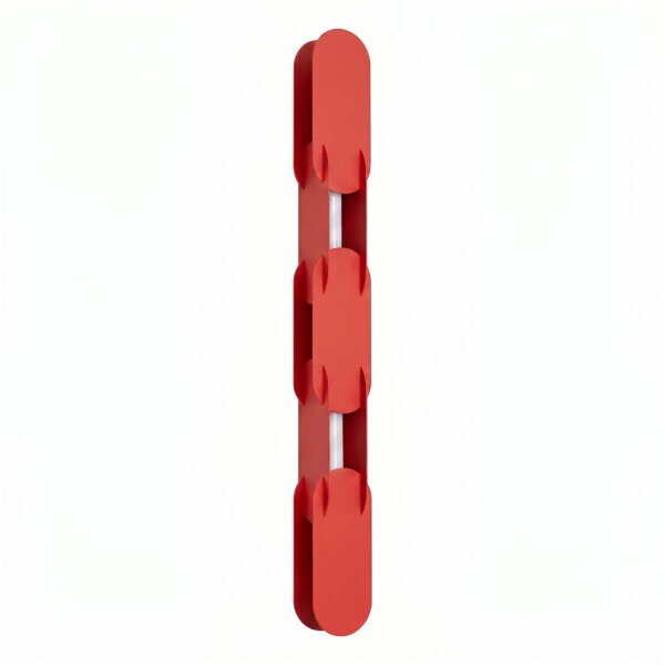 LED Wandlampe dimmbar Push-DIM Rot Modern 4000K H:91 cm
