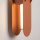 LED Wandlampe dimmbar Push-DIM Ockerrot 3000K H:91 cm