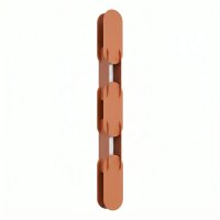 LED Wandleuchte dimmbar Push-DIM Ockerrot 4000K H:91 cm