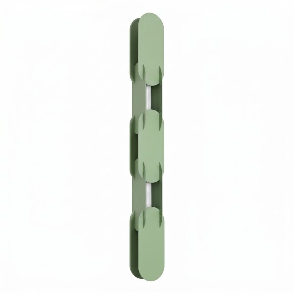 LED Wandleuchte dimmbar Push-DIM Stahl 3000K H:91 cm