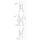 LED Wandleuchte dimmbar Push-DIM Stahl 3000K H:91 cm