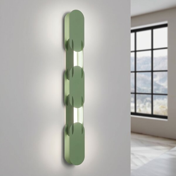 LED Wandlampe dimmbar Push-DIM Salbei 4000K H:91 cm