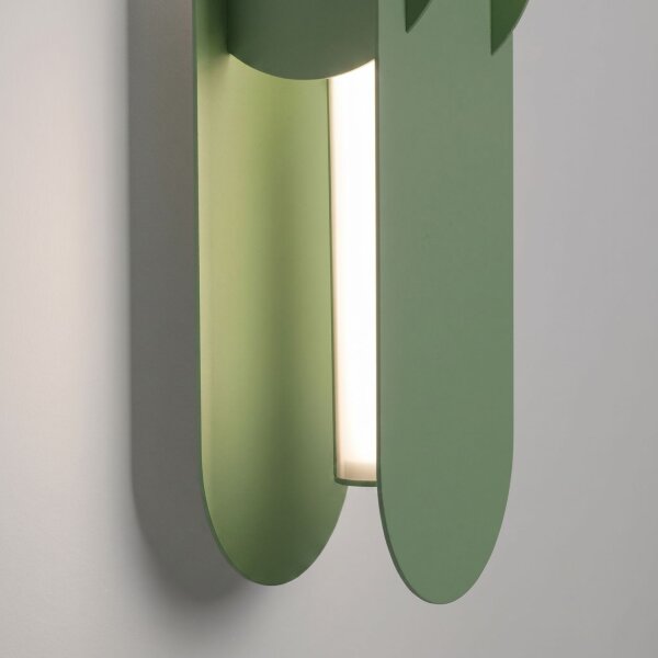 LED Wandlampe dimmbar Push-DIM Salbei 4000K H:91 cm