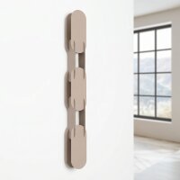 LED Wandlampe dimmbar Push-DIM Taupe 3000K H:91 cm