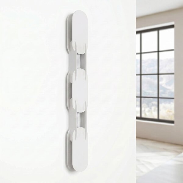 LED Wandleuchte dimmbar Push-DIM Weiß 4000K H:91 cm