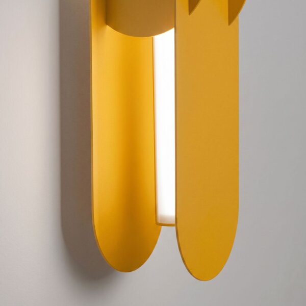 LED Wandlampe dimmbar Push-DIM Gelb 4000K 91 cm Modern