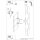 LED Wandlampe dimmbar Push-DIM Gelb 4000K 91 cm Modern