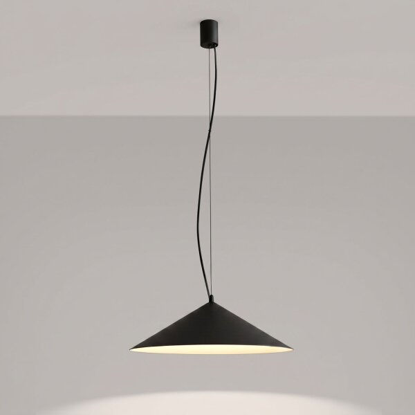 LED Hängelampe TRIAC dimmbar Stahl 3000K rund Ø50 cm