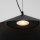 LED Pendelleuchte TRIAC dimmbar Schwarz 4000K Ø50 cm
